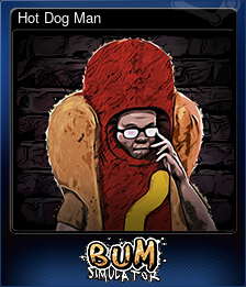 Series 1 - Card 5 of 5 - Hot Dog Man