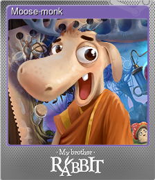 Series 1 - Card 4 of 5 - Moose-monk