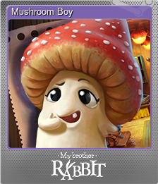 Series 1 - Card 5 of 5 - Mushroom Boy