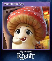 Series 1 - Card 5 of 5 - Mushroom Boy