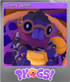 Series 1 - Card 9 of 15 - Granny Spider