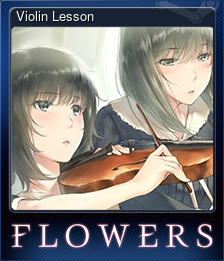 Series 1 - Card 6 of 10 - Violin Lesson
