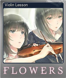 Series 1 - Card 6 of 10 - Violin Lesson