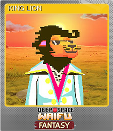 Series 1 - Card 2 of 13 - KING LION