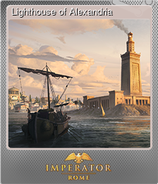 Series 1 - Card 5 of 8 - Lighthouse of Alexandria
