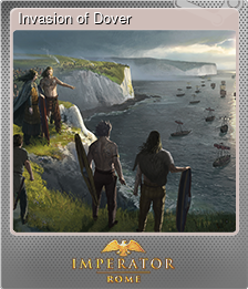 Series 1 - Card 4 of 8 - Invasion of Dover