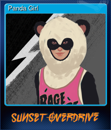 Series 1 - Card 13 of 15 - Panda Girl