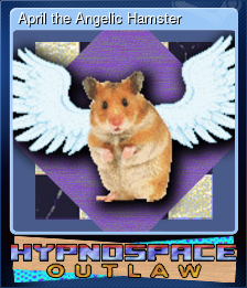 April the Angelic Hamster