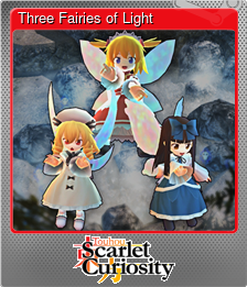 Series 1 - Card 7 of 8 - Three Fairies of Light