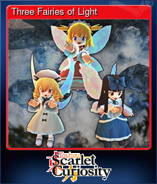 Series 1 - Card 7 of 8 - Three Fairies of Light