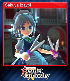 Series 1 - Card 3 of 8 - Sakuya Izayoi