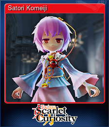 Series 1 - Card 5 of 8 - Satori Komeiji
