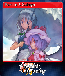 Series 1 - Card 8 of 8 - Remilia & Sakuya