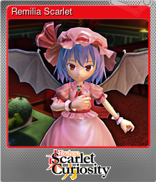 Series 1 - Card 2 of 8 - Remilia Scarlet