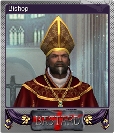 Series 1 - Card 4 of 7 - Bishop