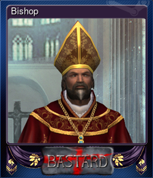 Series 1 - Card 4 of 7 - Bishop