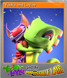 Series 1 - Card 1 of 6 - Yooka and Laylee