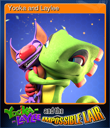 Series 1 - Card 1 of 6 - Yooka and Laylee