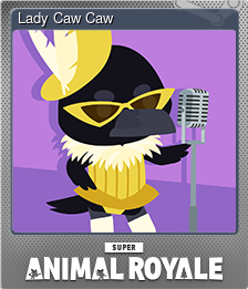Series 1 - Card 10 of 14 - Lady Caw Caw