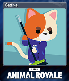 Series 1 - Card 3 of 14 - Catfive