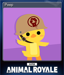 Series 1 - Card 12 of 14 - Peep