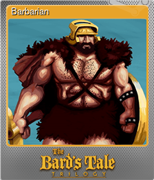 Series 1 - Card 1 of 5 - Barbarian