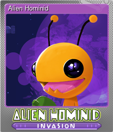Series 1 - Card 1 of 5 - Alien Hominid