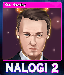 Series 1 - Card 6 of 8 - Sad Navalny
