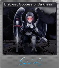 Series 1 - Card 3 of 15 - Erebyss, Goddess of Darkness