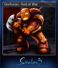 Series 1 - Card 15 of 15 - Gonfurian, God of War
