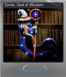 Series 1 - Card 5 of 15 - Zonte, God of Wisdom