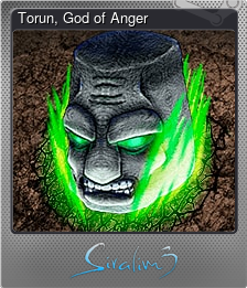 Series 1 - Card 6 of 15 - Torun, God of Anger