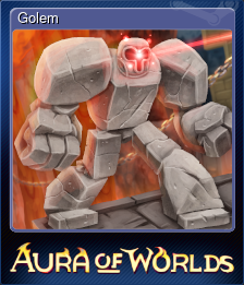 Series 1 - Card 5 of 6 - Golem