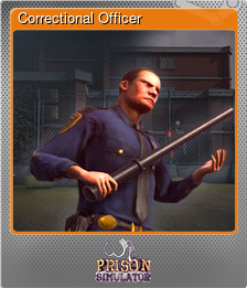 Series 1 - Card 5 of 5 - Correctional Officer