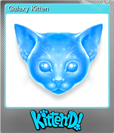 Series 1 - Card 9 of 9 - Galaxy Kitten