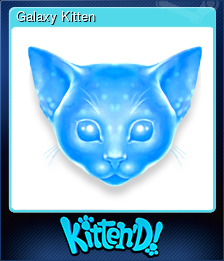 Series 1 - Card 9 of 9 - Galaxy Kitten