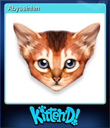 Series 1 - Card 2 of 9 - Abyssinian