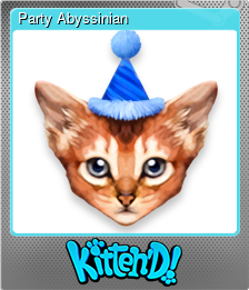 Series 1 - Card 1 of 9 - Party Abyssinian