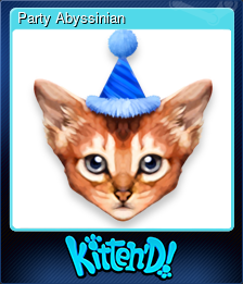 Series 1 - Card 1 of 9 - Party Abyssinian