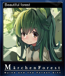Series 1 - Card 4 of 5 - Beautiful forest