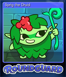 Series 1 - Card 1 of 5 - Sprig the Druid