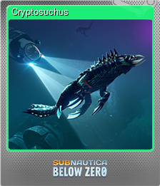 Series 1 - Card 4 of 14 - Cryptosuchus