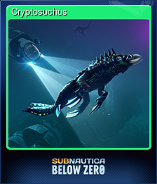 Series 1 - Card 4 of 14 - Cryptosuchus