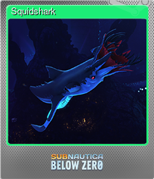 Series 1 - Card 14 of 14 - Squidshark