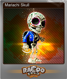 Series 1 - Card 4 of 10 - Mariachi Skull