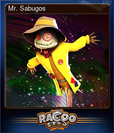 Series 1 - Card 7 of 10 - Mr. Sabugos