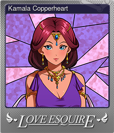 Series 1 - Card 5 of 10 - Kamala Copperheart
