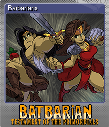 Series 1 - Card 1 of 10 - Barbarians