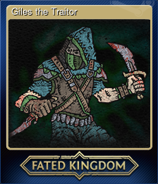 Series 1 - Card 5 of 15 - Giles the Traitor
