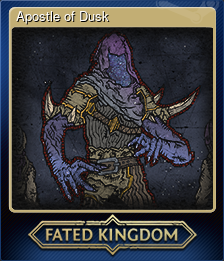 Series 1 - Card 2 of 15 - Apostle of Dusk